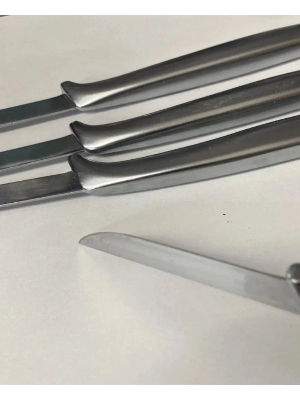 LOT 4 Gerber Steak Knife Set Of 4 Miming Stainless Steel 8 1/2” Blade